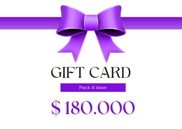 Gift Card Pack II Láser $180.000