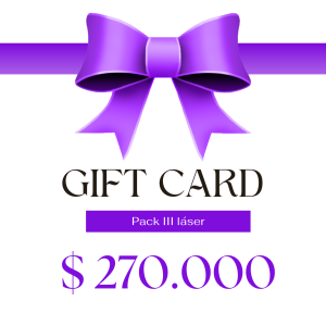 Gift Card Pack III Láser $270.000