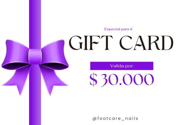 Gift Card Monto $30.000